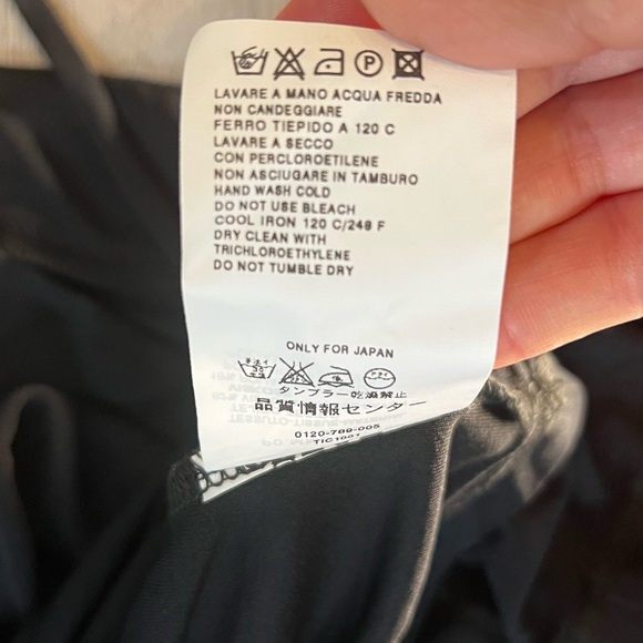 Max Mara Elegant Black Maxi Dress Size 42 NWT - Picture 13 of 13